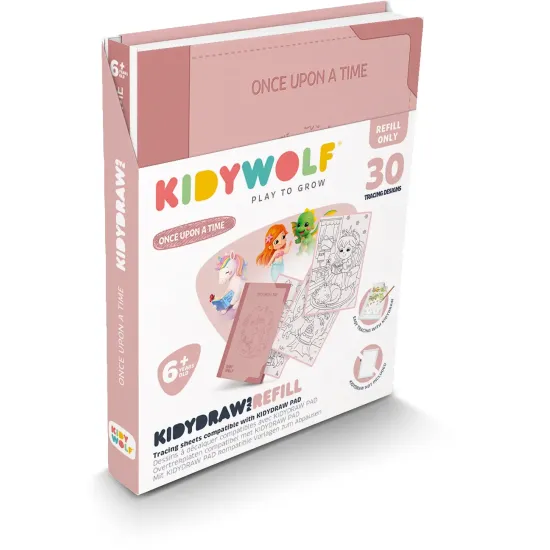 Doplnkové karty Kidywolf Refill Kidydraw Pad Once upon a time (6+)