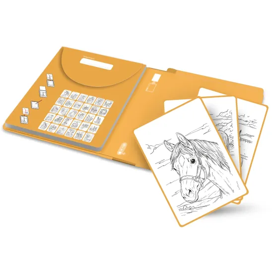 Doplnkové karty Kidywolf Refill Kidydraw Pad Horses