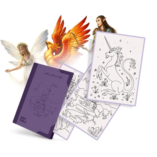 Doplnkové karty Kidywolf Refill Kidydraw Pad Once upon a time (8+)