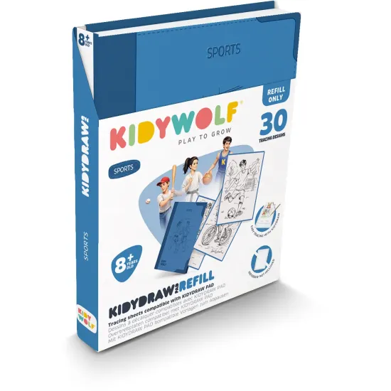 Doplnkové karty Kidywolf Refill Kidydraw Pad Sports