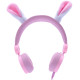 Originálne slúchadlá so zajačími uškami potešia malých poslucháčov. Deti môžu zdieľať hudbu s kamarátmi. 
