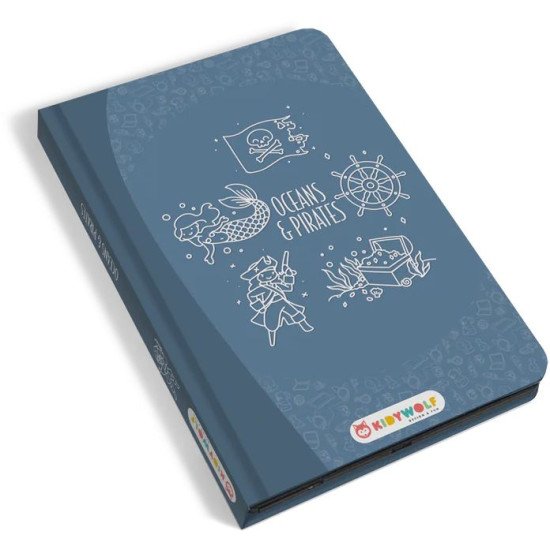 Kresliaci tablet Kidydraw mini Oceán a piráti – kreatívny svet kreslenia pre deti