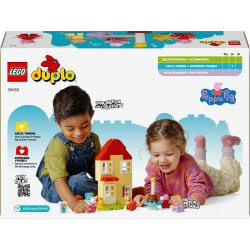 LEGO DUPLO Prasiatko Peppa a narodeninový dom