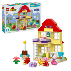 LEGO DUPLO Prasiatko Peppa a narodeninový dom