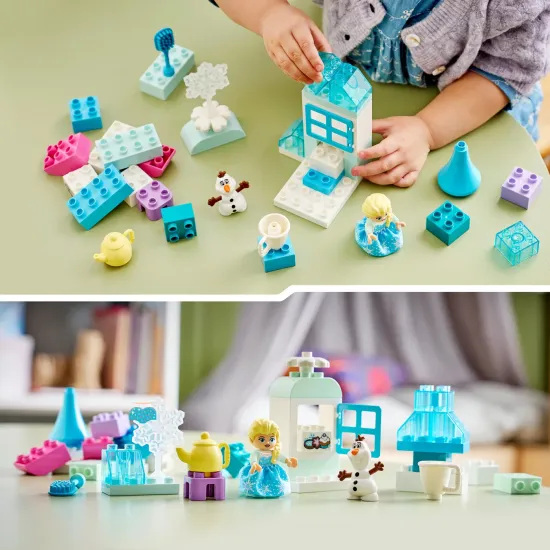 LEGO DUPLO 10462 Ľadové kráľovstvo Kreatívna krabička s Elsou a Olafom