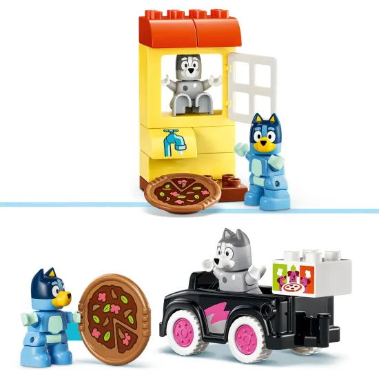 LEGO DUPLO 10469 Muffin, Bluey a rozvoz pizze
