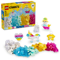 LEGO Classic Kúzelná priehľadná krabička