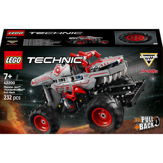 LEGO TECHNIC Monster Jam™ ThunderROARus™ s naťahovacím motorom