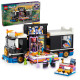 LEGO® Friends Autobus pre turné popových hviezd s interiérom, zákulisím a 4 postavičkami, ideálny pre deti od 8 rokov.