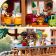 LEGO Friends Štýlový hotel na zámku s francúzskym dizajnom, luxusným apartmánom s vaňou na nožičkách, zimnou záhradou, recepciou a tajomným podkrovím plným historických artefaktov.