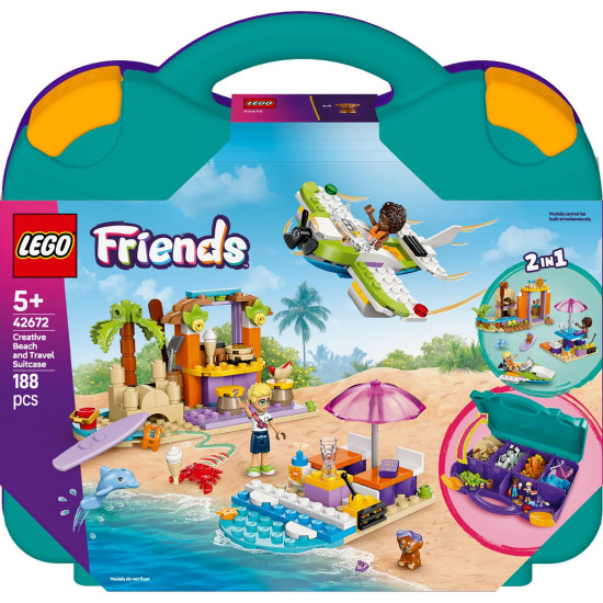 LEGO Friends Kreatívny plážový a cestovný kufor