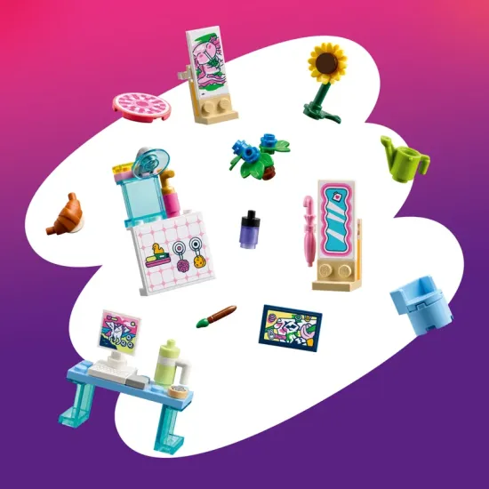 LEGO Friends 42697 Kreatívny kufrík a domček pre bábiky