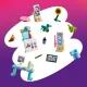 LEGO Friends 42697 Kreatívny kufrík a domček pre bábiky