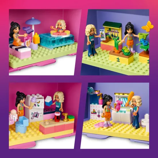 LEGO Friends 42697 Kreatívny kufrík a domček pre bábiky