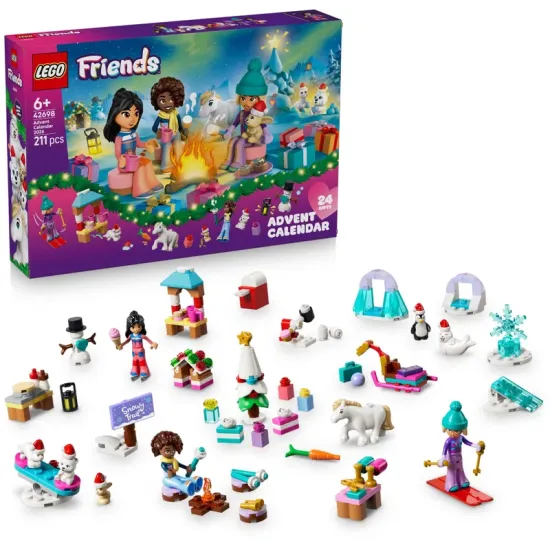 LEGO Friends 42698 Adventný kalendár 2026 LEGO Friends 42698 Adventný kalendár 2026