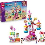 LEGO Friends 42700 Kolotoč so sladkosťami a cupcakmi