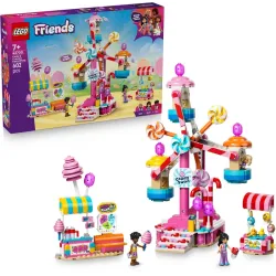 LEGO Friends 42700 Kolotoč so sladkosťami a cupcakmi