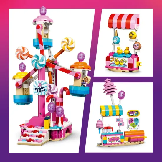 LEGO Friends 42700 Kolotoč so sladkosťami a cupcakmi