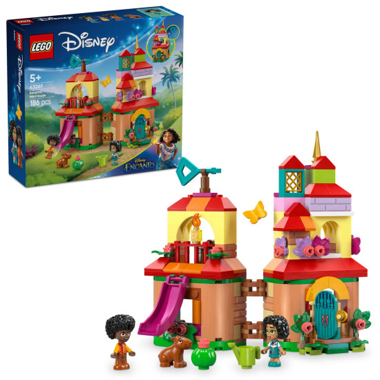 Stavebnica LEGO® Disney Encanto – domček Madrigalových s postavičkami Mirabel, Antoniom a kapybarou pre nekonečnú zábavu detí.