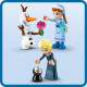 Stavebnica LEGO® Disney Frozen – kúzelný hrad s postavičkami a sánkami pre kreatívnu zábavu detí.