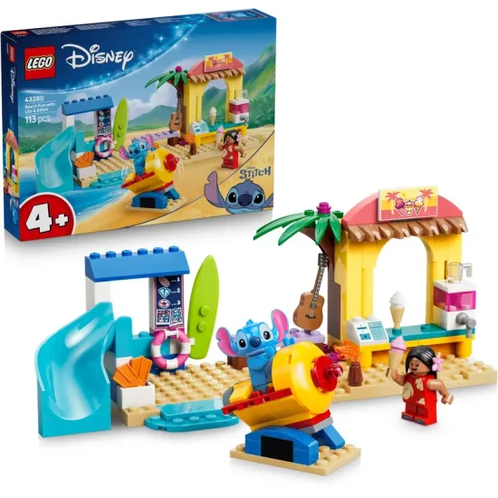 LEGO Disney 43280 Zábava na pláži s Lilo a Stitchom