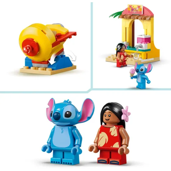 LEGO Disney 43280 Zábava na pláži s Lilo a Stitchom