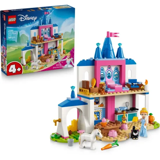 LEGO Disney 43283 Popoluškin zámok so zvieratkami