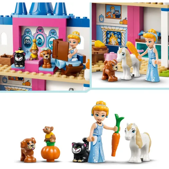 LEGO Disney 43283 Popoluškin zámok so zvieratkami
