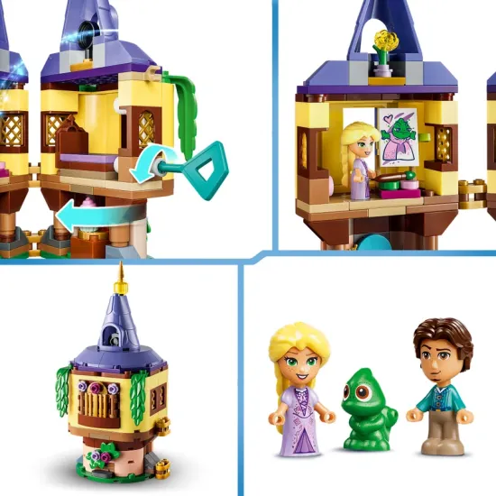 LEGO Disney 43294 Rapunzel a jej mini veža