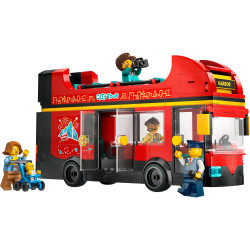 LEGO City Červený dvojposchodový vyhliadkový autobus