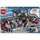LEGO CITY Garáž F1® s pretekárskymi autami Mercedes-AMG a Alpine pripravenými na štart.