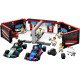 LEGO CITY Garáž F1® s pretekárskymi autami Mercedes-AMG a Alpine pripravenými na štart.