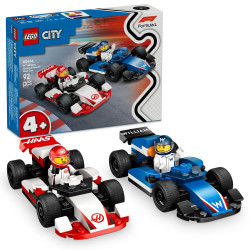 LEGO CITY Pretekárske autá F1® Williams Racing a Haas F1®