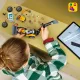 LEGO CITY 60480 Žltý nakladač s rýpadlom