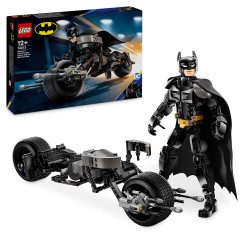 LEGO DC Batman Zostaviteľná figúrka: Batman a motorka Bat-Pod