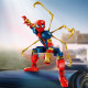 LEGO Iron Spider-Man s robotickými pažami, Pohyblivá figúrka Iron Spider-Mana, LEGO Iron Spider-Man akčné pózy, Iron Spider-Man s moderným brnením