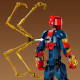 LEGO Iron Spider-Man s robotickými pažami, Pohyblivá figúrka Iron Spider-Mana, LEGO Iron Spider-Man akčné pózy, Iron Spider-Man s moderným brnením