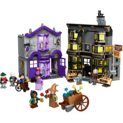 LEGO Harry Potter Ollivanderov obchod a Obchod madam Malkinovej