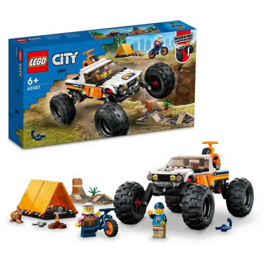LEGO City Dobrodružstvá s terénnym autom 4 x 4