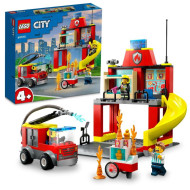 LEGO City Hasičská stanica a auto hasičov