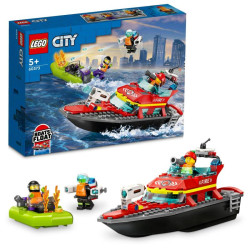 LEGO City Hasičská záchranná loď a čln