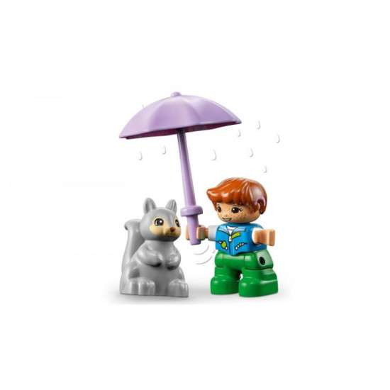 Obľúbená stavebnica Lego Duplo Domček na strome 3v1.