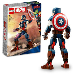 LEGO Marvel Zostaviteľná figúrka: Captain America