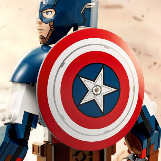 LEGO Marvel Zostaviteľná figúrka: Captain America