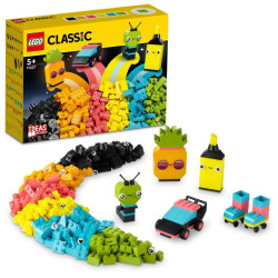 LEGO Classic Neónová kreatívna zábava