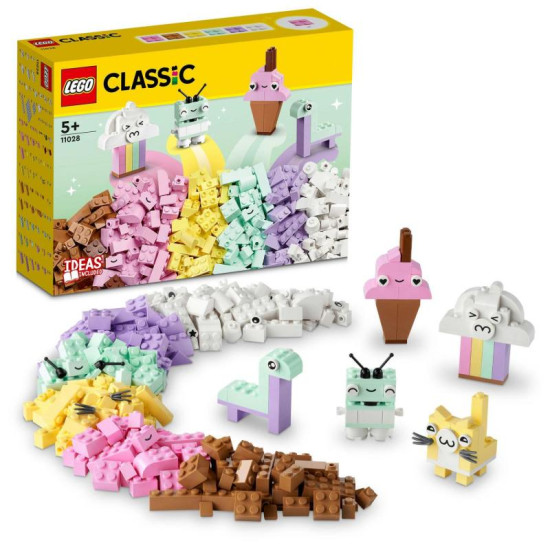 LEGO Classic Pastelová kreatívna zábava