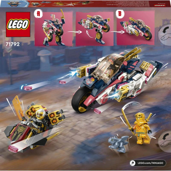 LEGO NINJAGO Sora a jej transformačný motorobot