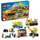 Deti sa môžu stať každodennými stavbármi s touto stavebnicou LEGO City Stavebná dodávka a demolačný žeriav.