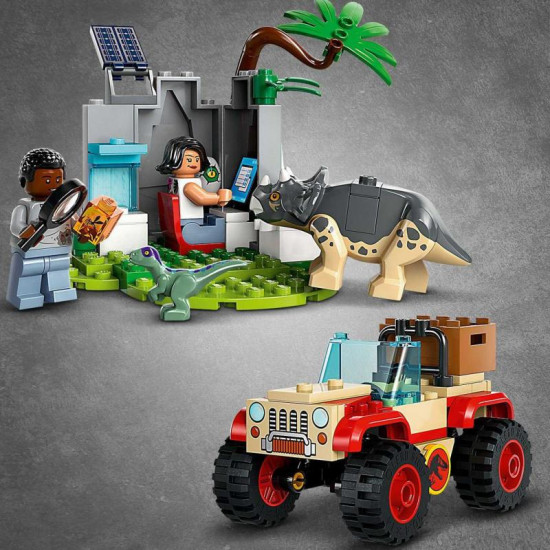 Poďte spolu s nami zachraňovať dinosaurie mláďatká s LEGO Jurassic World Záchranárske stredisko pre dinosaurie mláďatá.