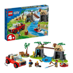LEGO City Záchranárske terénne auto do divočiny